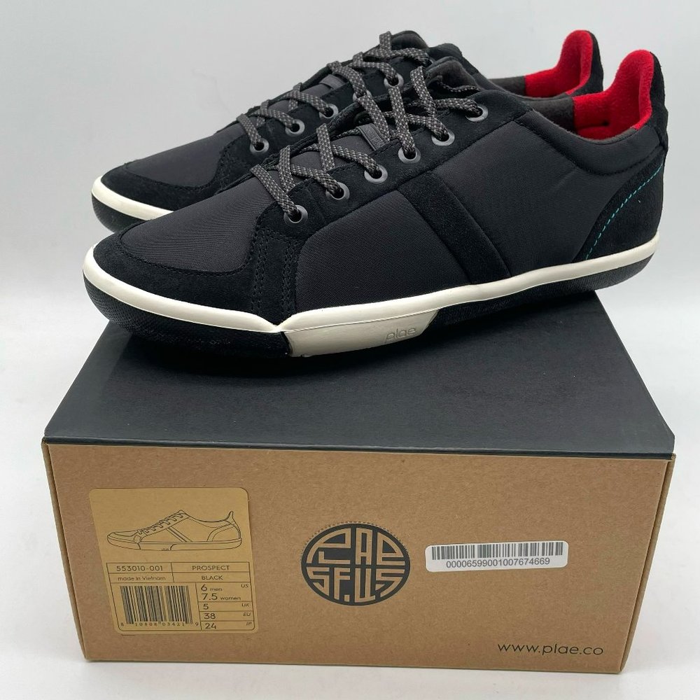Plae #553010-001 Prospect Black White Men's Casual Sneakers
